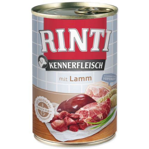 Conservă de miel RINTI Kennerfleisch 400 g