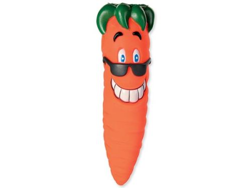 Jucărie morcov de vinil 20 cm 1 buc