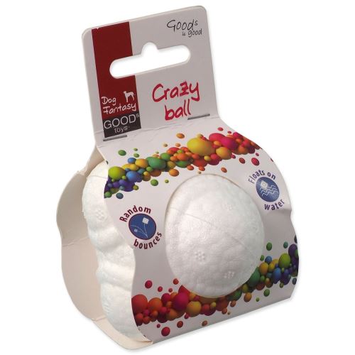 Jucărie Câine Fantasy Fantasy Crazy ball S minge din material ETPU 6cm