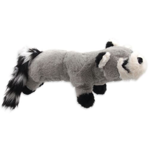 Jucărie DOG FANTASY Skinneeez Plush squeaky raccoon 45 cm 1 buc