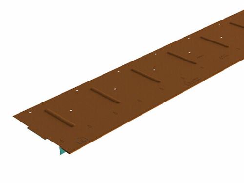 Bandă suport PREFA pentru șabloane pliate, șindrilă, panouri fx.12 și r.16, 1800 x 158 mm