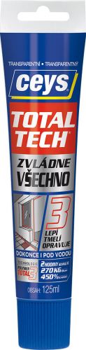 Ceys 125ml Total Tech Express Total Tech Express Universal Adhesive and Sealant, transparent