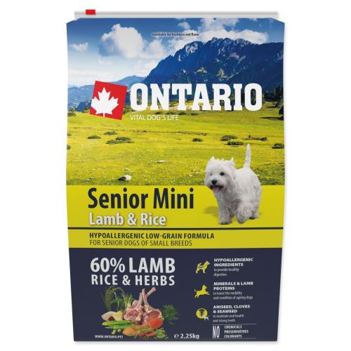 Senior Mini Lamb & Rice 2.25 kg