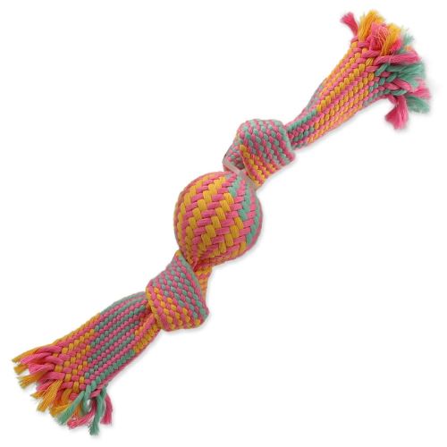 Tug of war DOG FANTASY minge colorată model nr.1 - 2 fitiluri 33 cm