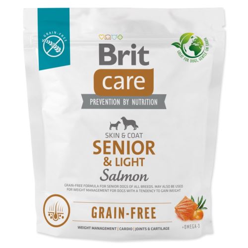 BRIT Care Dog fără cereale Senior & Light 1 kg