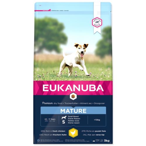 Hrană EUKANUBA Mature Small 3kg