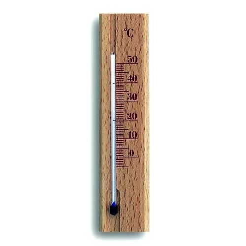 Termometru de cameră din lemn 15cm