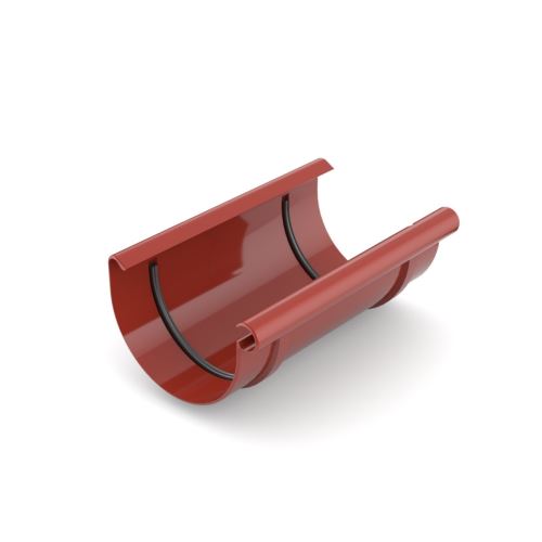 BRYZA Racord de plastic pentru jgheaburi Ø 100 mm, roșu RAL 3011