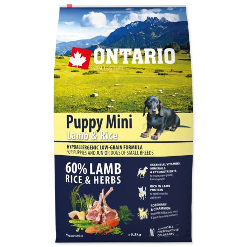 Puppy Mini Lamb & Rice 6,5 kg
