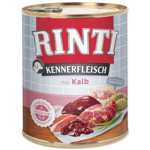 Conservă de carne de vițel RINTI Kennerfleisch 800 g