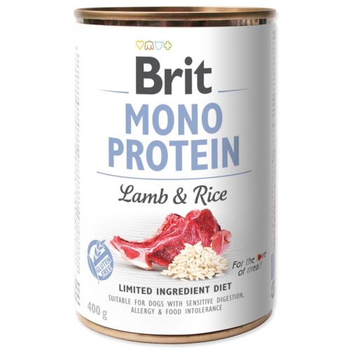 BRIT Monoproteine de miel și orez brun BRIT 400 g