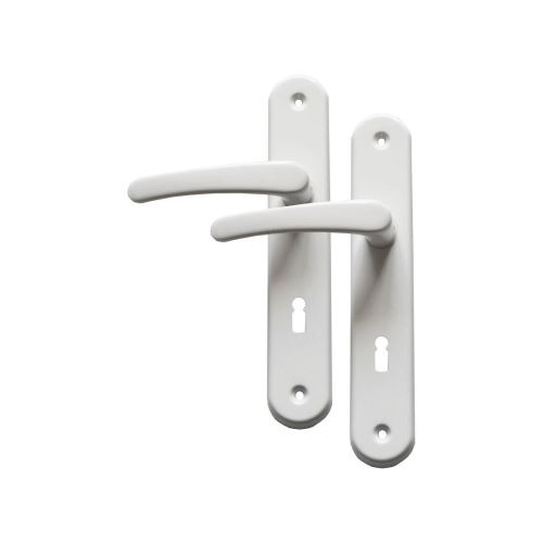Fitinguri MICHAELA mâner + mâner pentru cheia de dozare, 72 mm, alb
