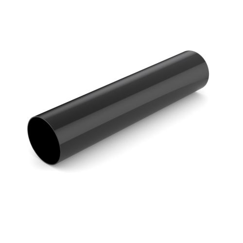 BRYZA Racord din plastic fără gât Ø 90 mm, lungime 3M, negru RAL 9005
