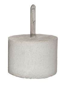 Suport pentru beton/prindere din oțel inoxidabil, diametru 105mm (sârmă 6-8mm)