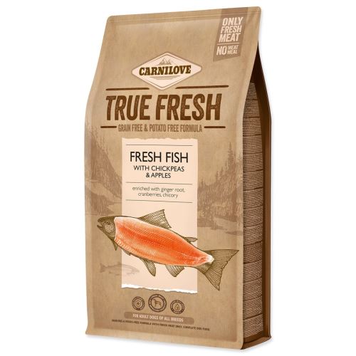 CARNILOVE True Fresh FISH pentru câini adulți 4 kg