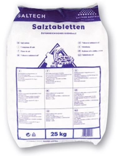 Tablete de sare - regeneratoare 25kg