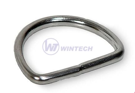 Inel D sudat 3,0 x15mm, oțel inoxidabil A2 / pachet 40 buc.